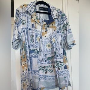 Men’s XS Abercrombie button up, NWOT
